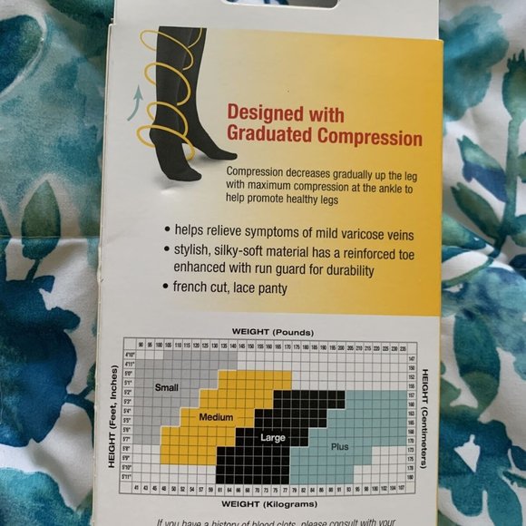 3M Futuro Ultra Sheer Pantyhose Mild M Size Compression Silky Soft Nude 1Pair - Picture 2 of 5